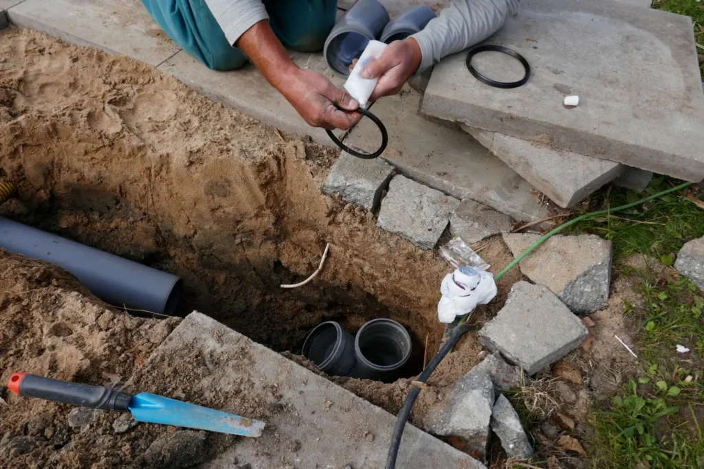 sewer line failure signs in san diego