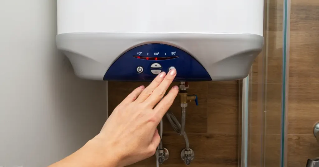 how to turn up hot water heater