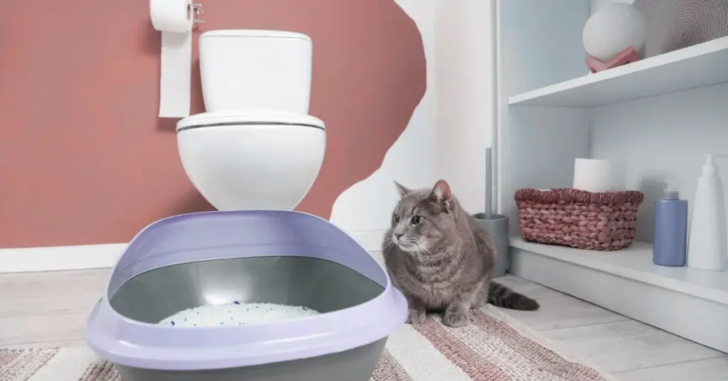can i flush cat litter down the toilet