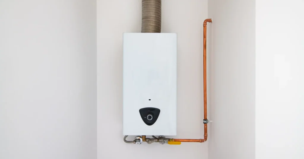 how to install a water heater