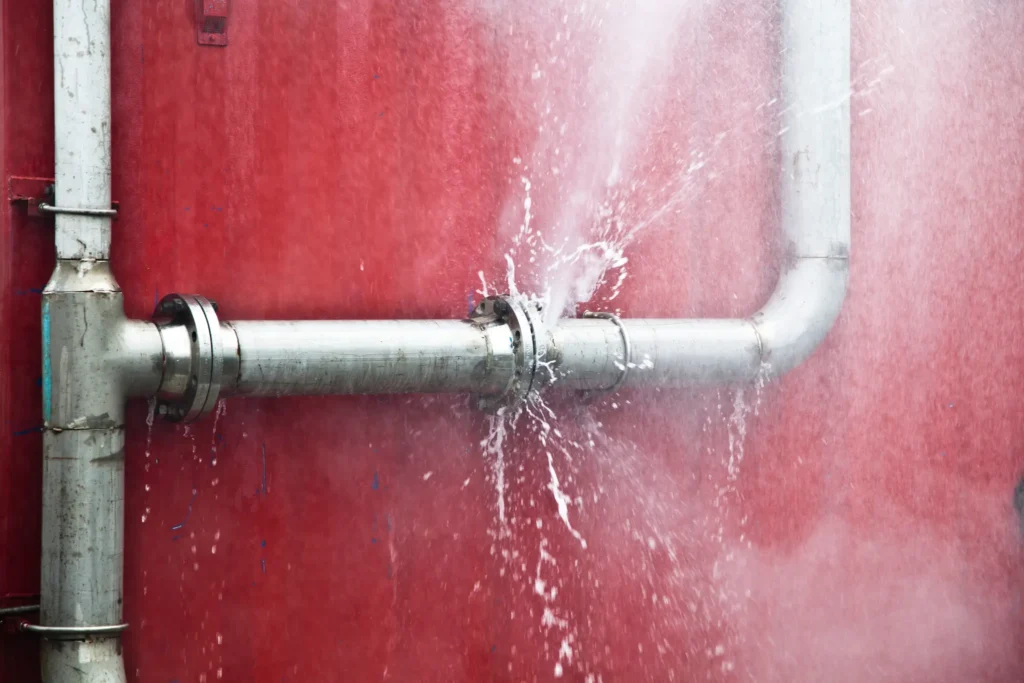 causes of burst pipes