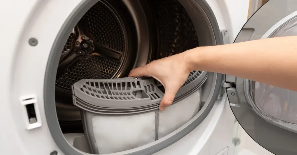 why does my dryer smell musty